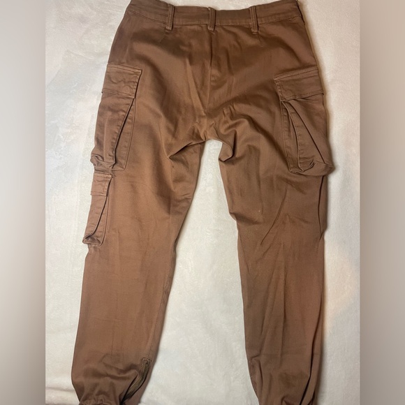 Khaki Cargo Joggers - Picture 8 of 8